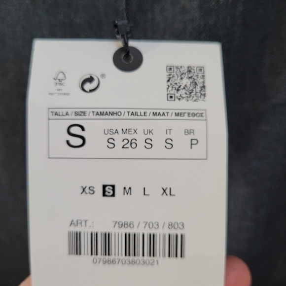 Zara NWT darted blazer top - Picture 4 of 10